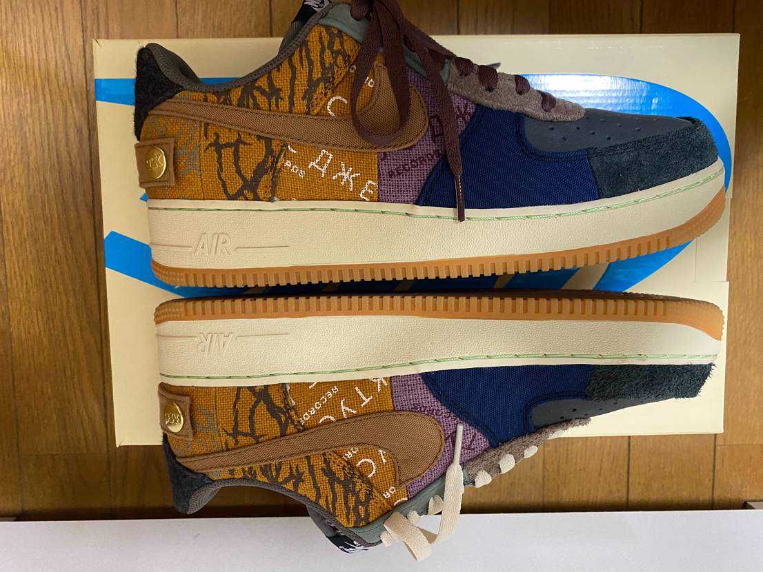 Travis Scott × Nike Air Force 1 Low Cactus Jack "Multi Color"