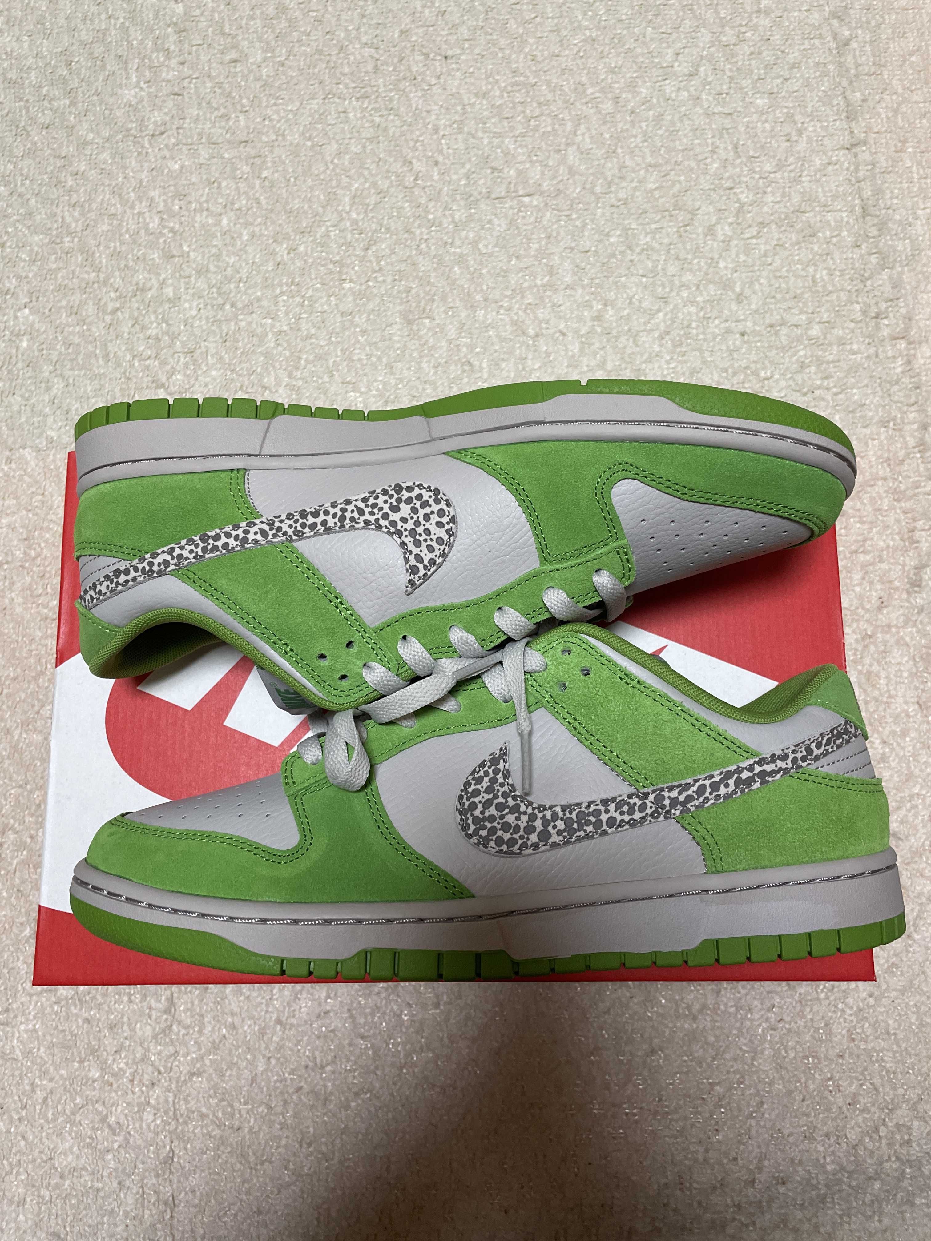 Nike Dunk Low Safari Swoosh "Chlorophyll"