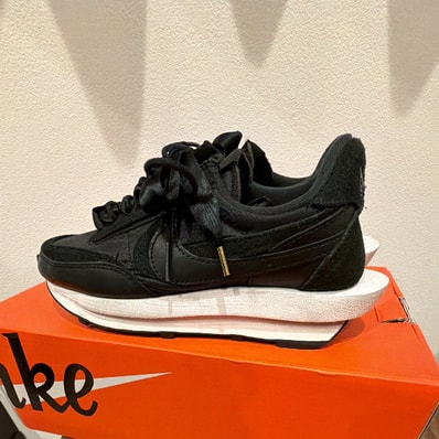 sacai × Nike LDV Waffle "Triple Black"