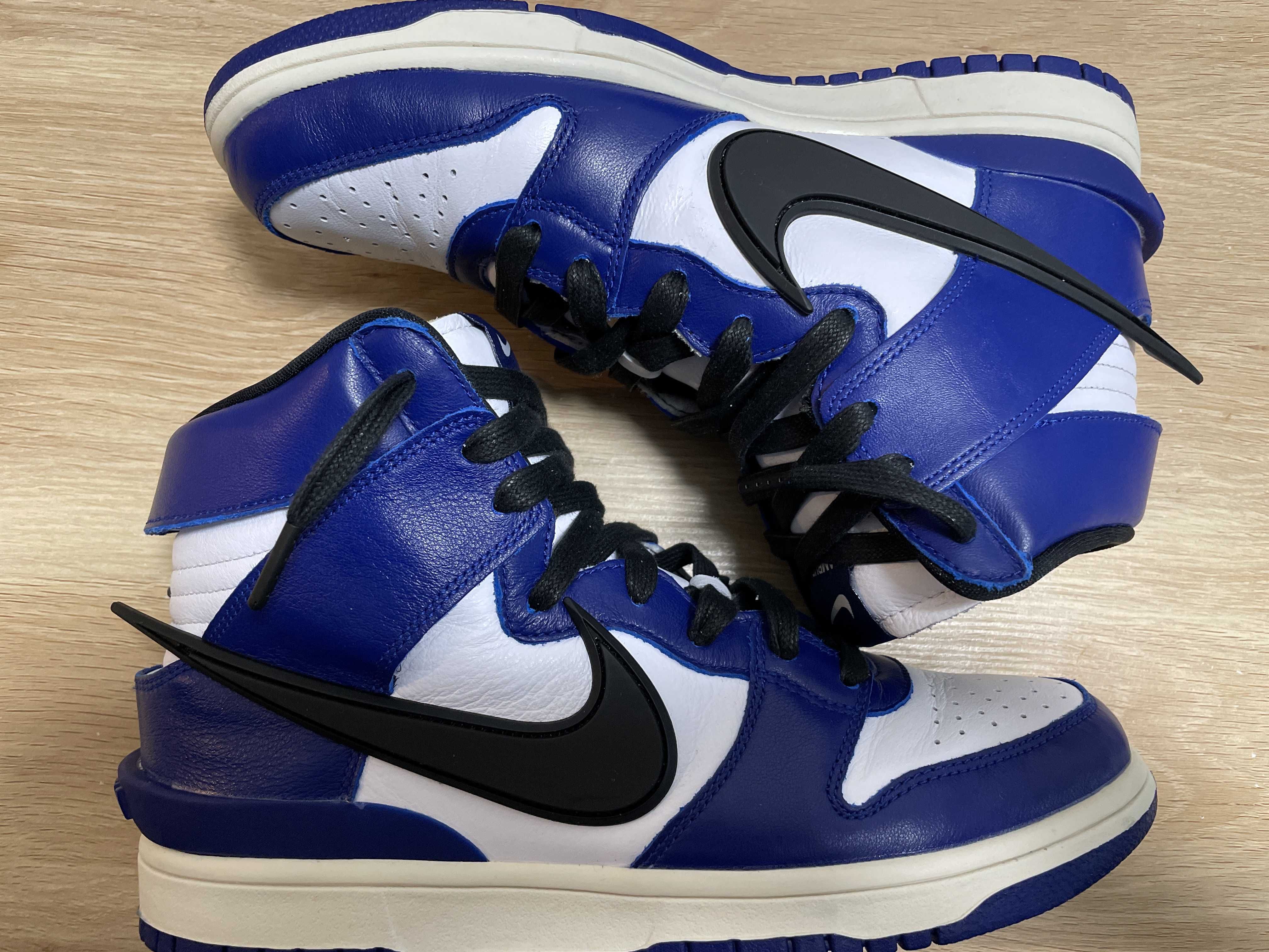 AMBUSH × NIKE DUNK HIGH "DEEP ROYAL"