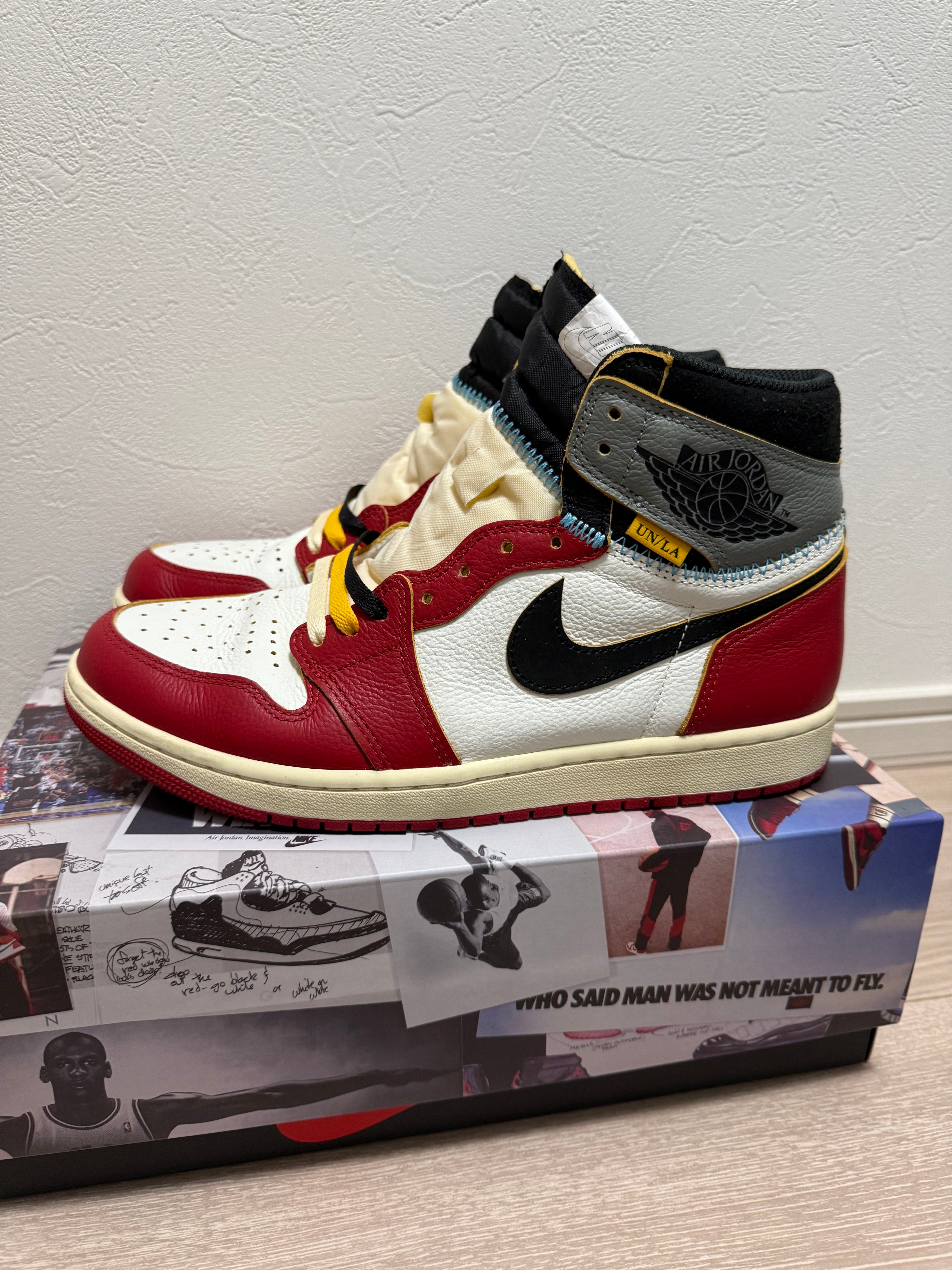 UNION × Nike Air Jordan 1 Retro High OG "Chicago/Shadow"