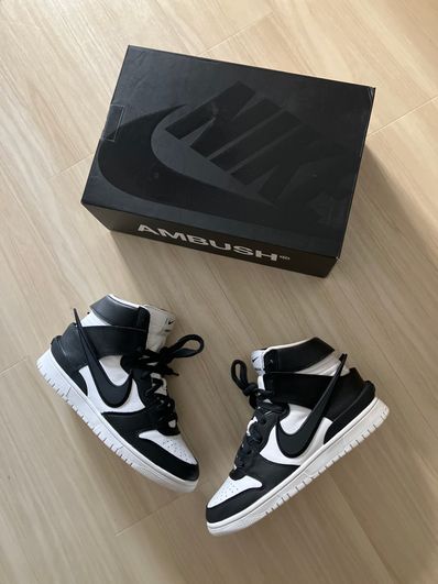 AMBUSH × Nike Dunk High "Black"
