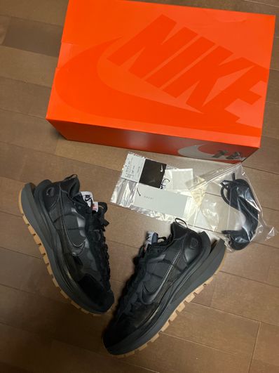sacai × Nike VaporWaffle "Black Gum"
