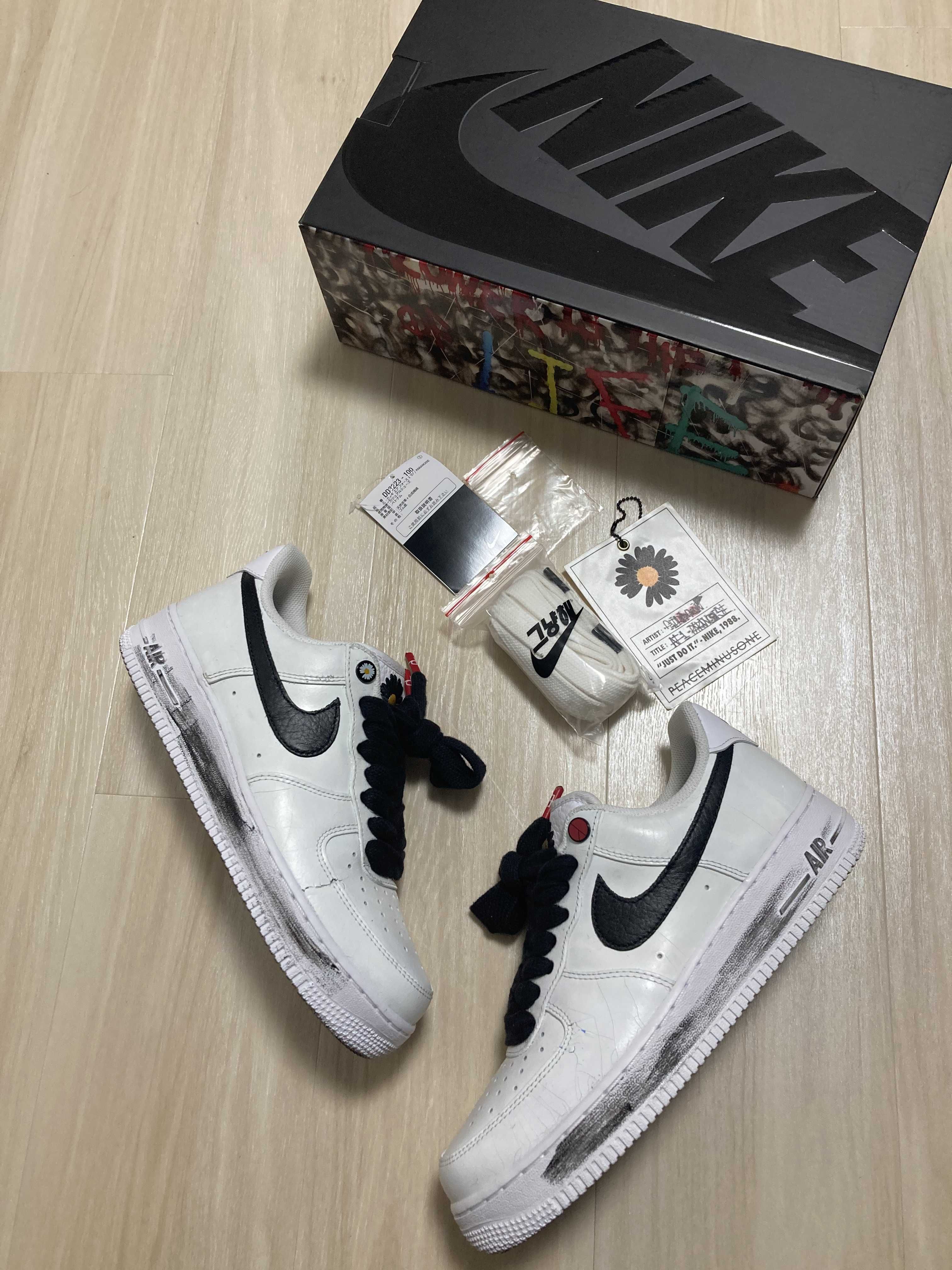 PEACEMINUSONE × Nike Air Force 1 Low "Para-noise/White/Black" / G-DRAGON