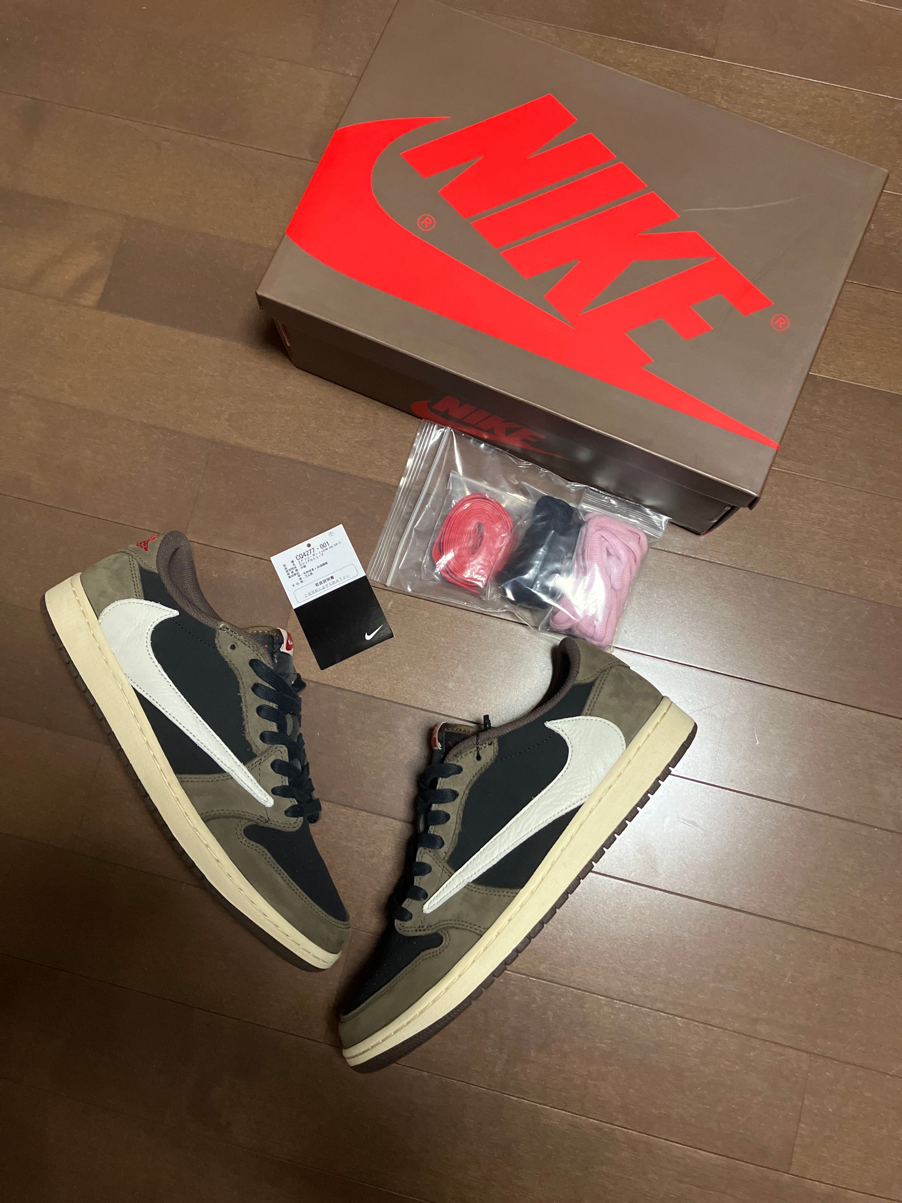 Travis Scott × Nike Air Jordan 1 Low OG SP-T "Black/Dark Mocha"