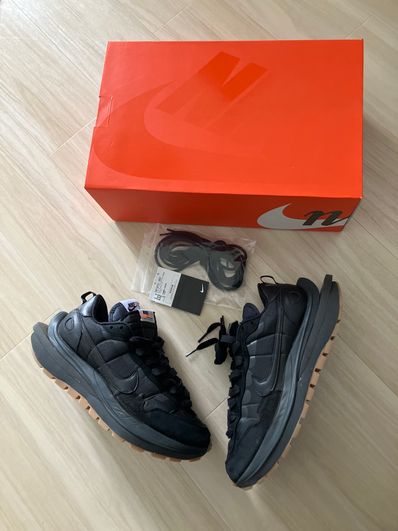 sacai × Nike VaporWaffle "Black Gum"
