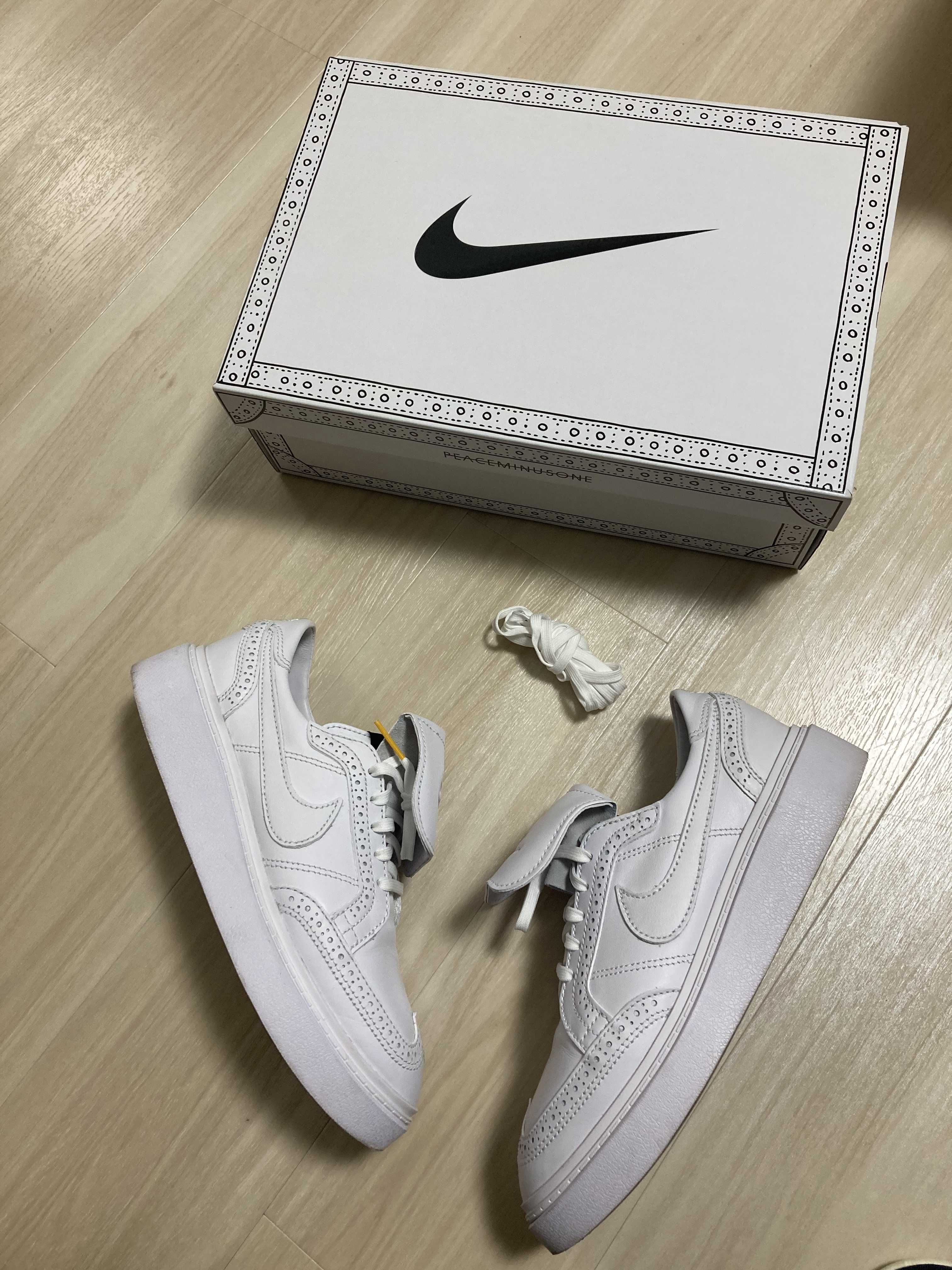 PEACEMINUSONE × Nike Kwondo1 "White" / G-DRAGON