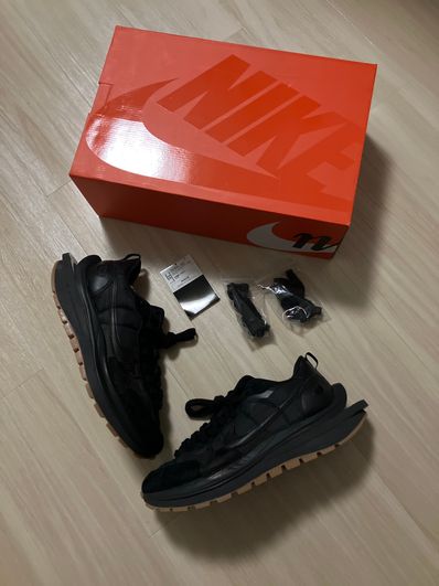 sacai × Nike VaporWaffle "Black Gum"