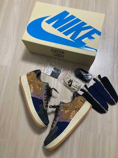 Travis Scott × Nike Air Force 1 Low Cactus Jack "Multi Color"