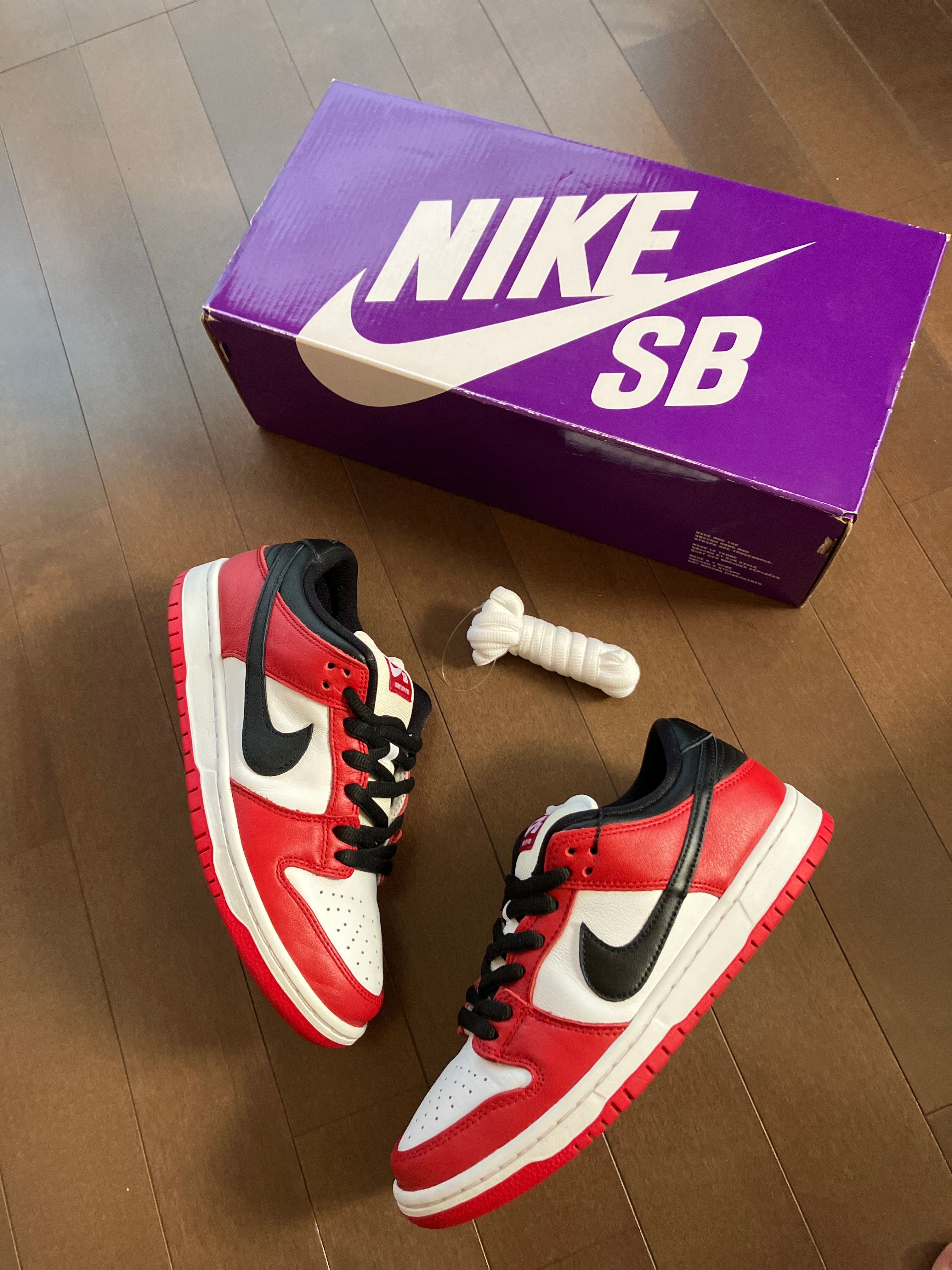 Nike SB Dunk Low Pro "J-Pack Chicago/Varsity Red and White"