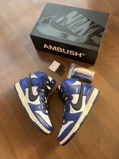 AMBUSH × NIKE DUNK HIGH "DEEP ROYAL"