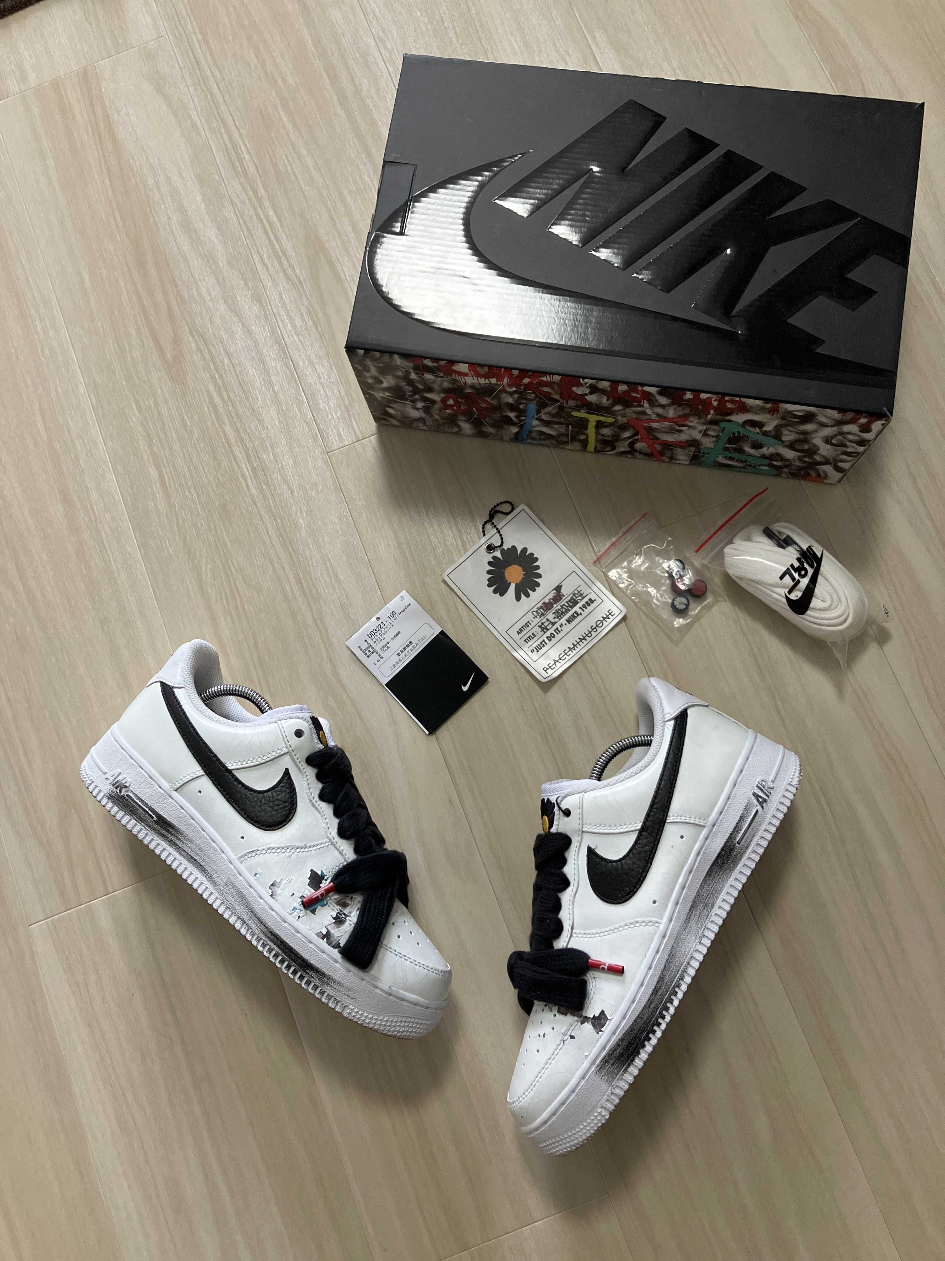 PEACEMINUSONE × Nike Air Force 1 Low "Para-noise/White/Black" / G-DRAGON