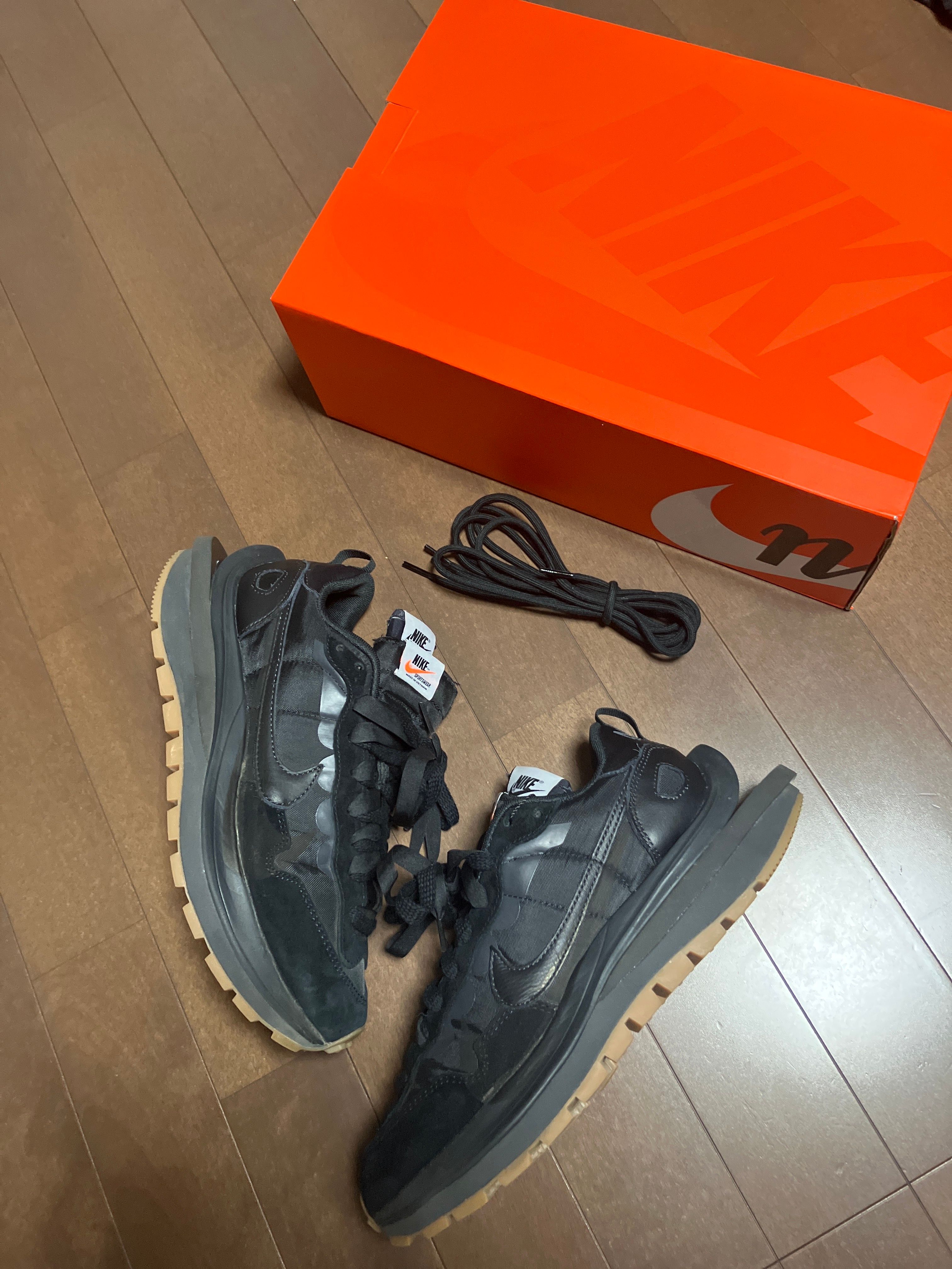 sacai × Nike VaporWaffle "Black Gum"
