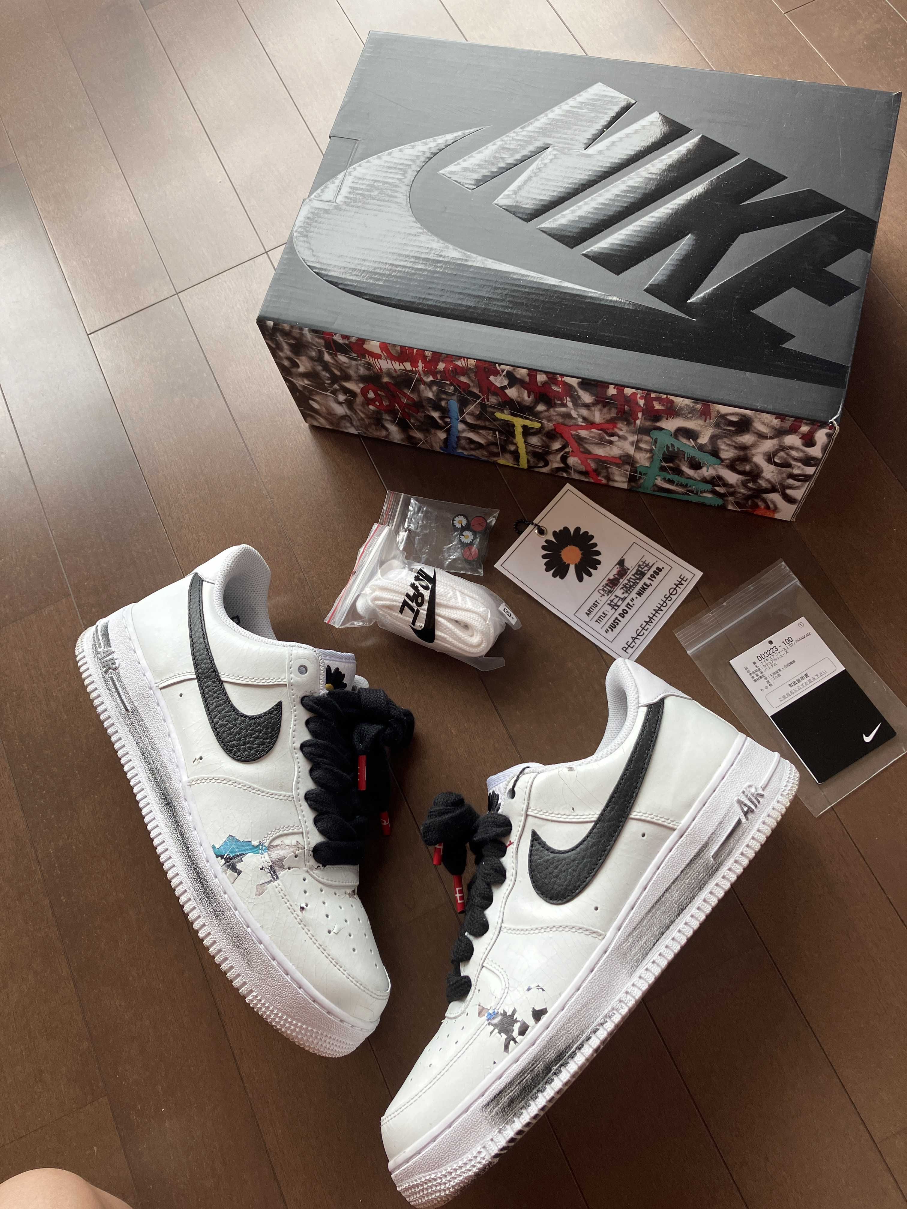 PEACEMINUSONE × Nike Air Force 1 Low "Para-noise/White/Black" / G-DRAGON
