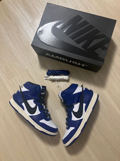 AMBUSH × NIKE DUNK HIGH "DEEP ROYAL"