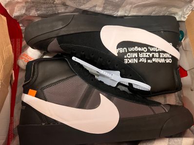 Off-White × Nike Blazer Studio Mid "Grim Reaper"