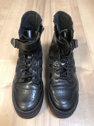 Aflopunk × adidas Triple PlatForum Hi "Core Black"