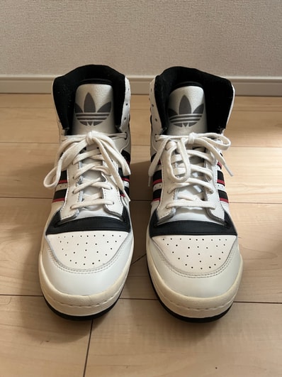 adidas El Dorado "Off White/Scarlet"