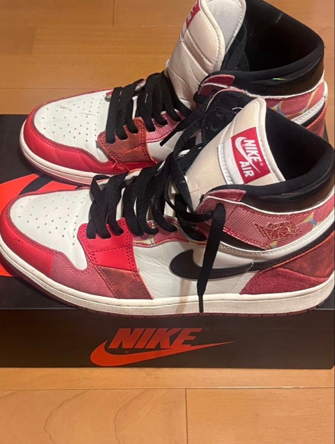 Spider-Man × Nike Air Jordan 1 Retro High OG SP "Spider-Man: Across the Spider-Verse/University Red"