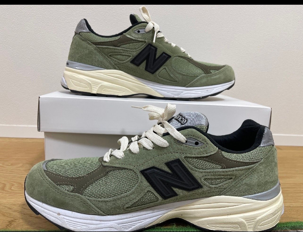 JJJJound × New Balance 990V3 "Green"