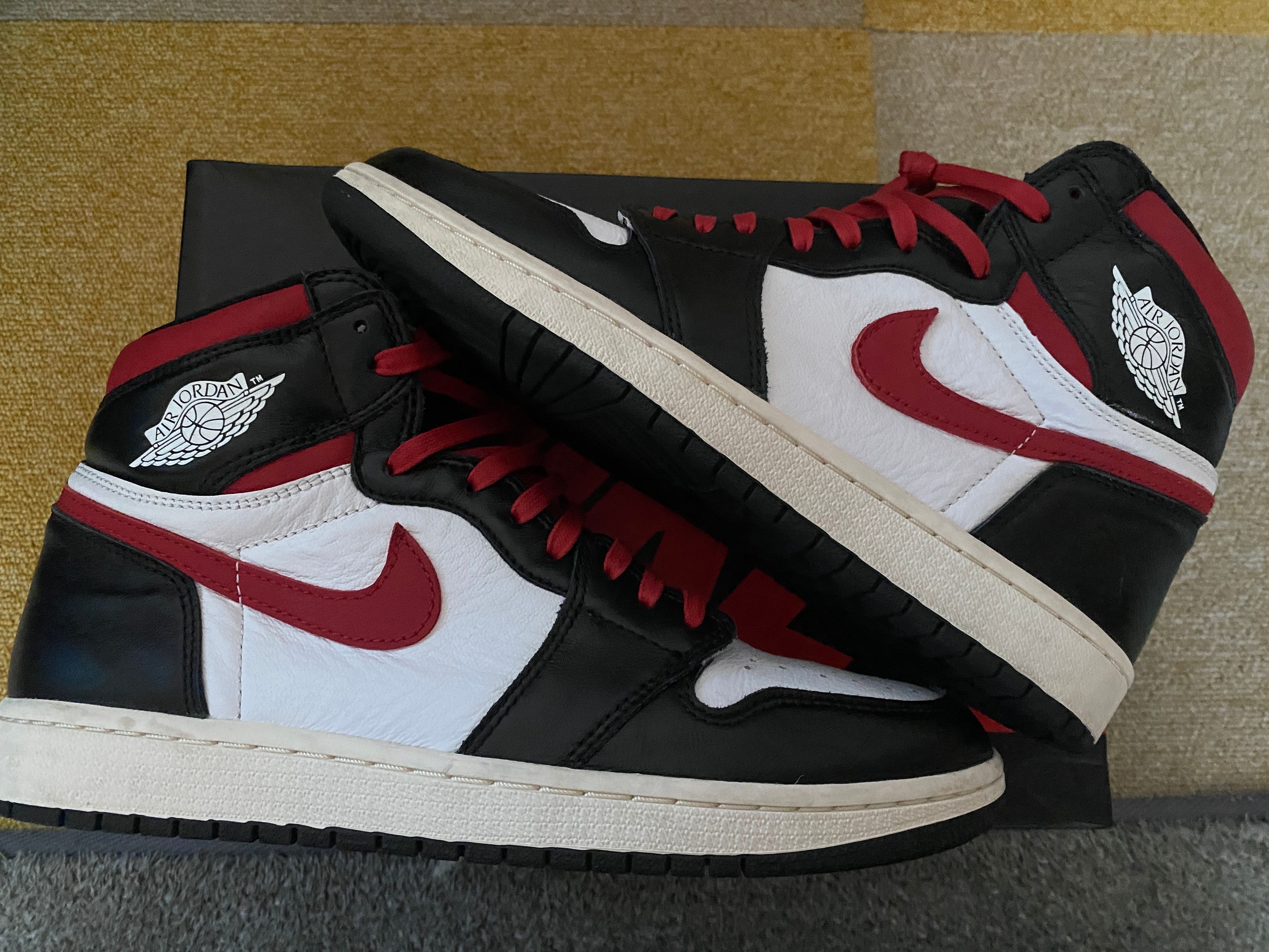 Nike Air Jordan 1 Retro High "Black/White/Sail/Gym Red"    