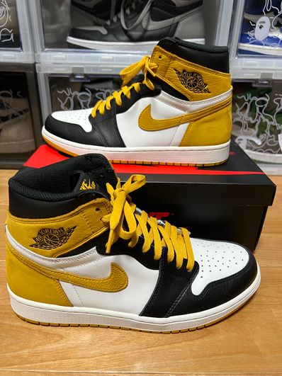 Nike Air Jordan 1 Retro High OG "Black Toe/Yellow Ochre"