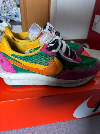 sacai × Nike LDV Waffle "Pine/Green"