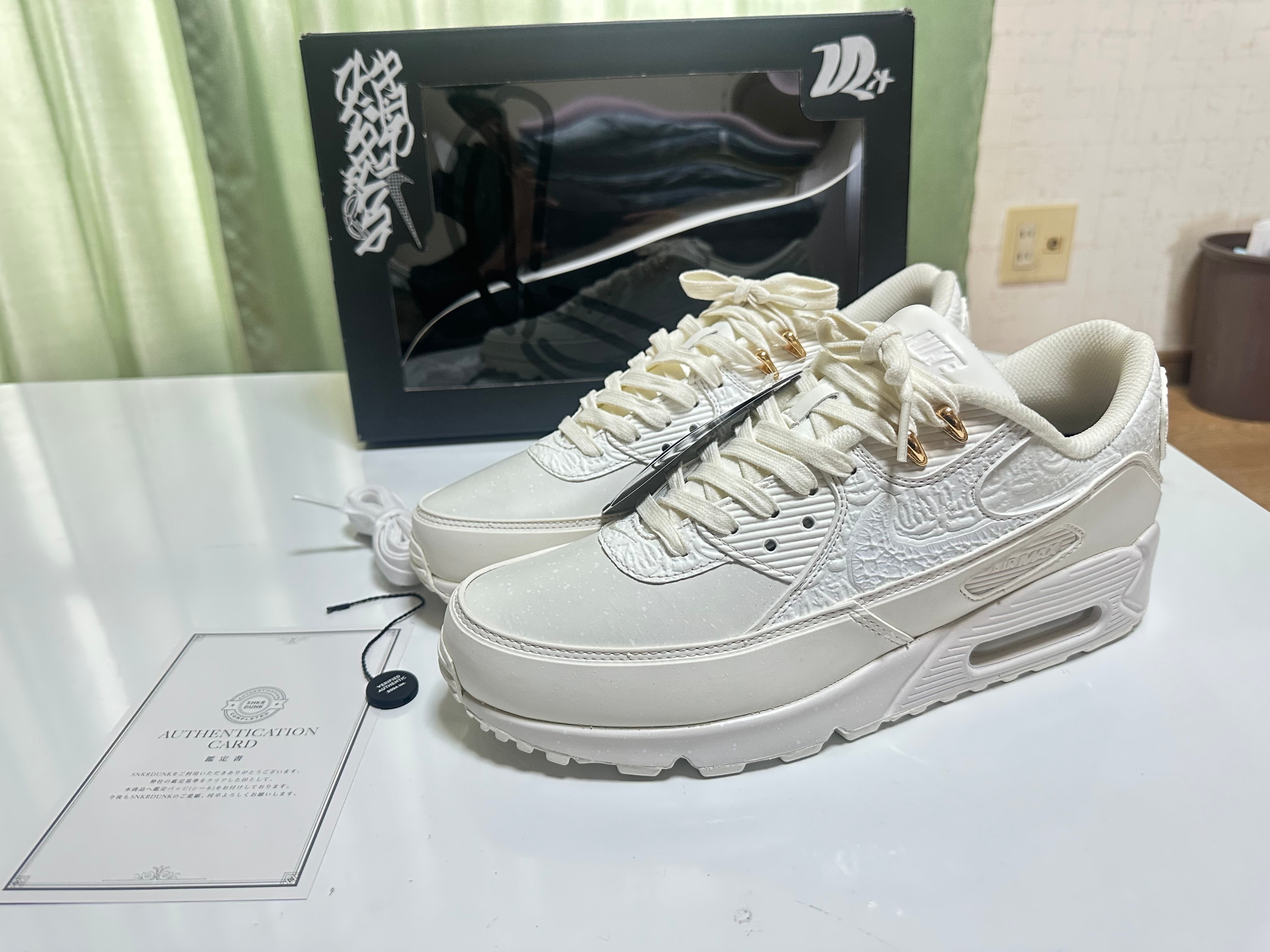 Slawn × Nike Air Max 90 "Sail/White/Sail"