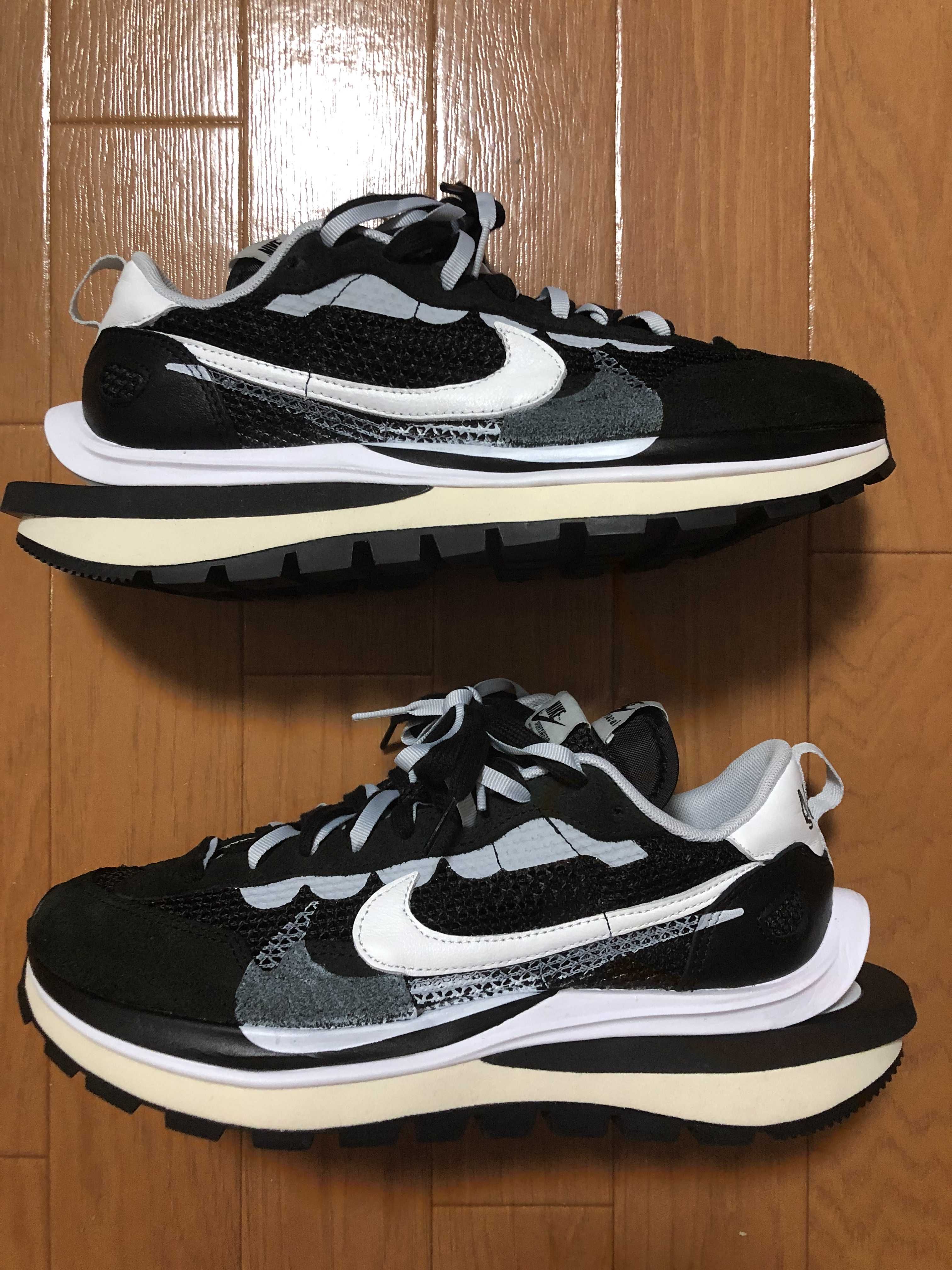 sacai × Nike Vapor Waffle "Black and White"