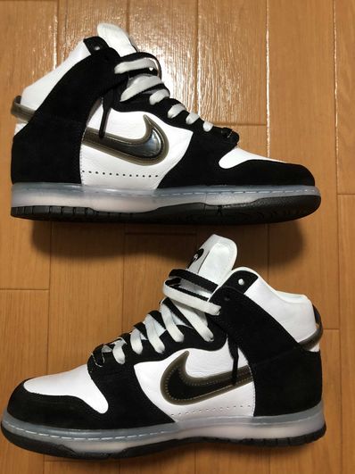 SLAM JAM x NIKE DUNK HIGH "WHITE/CLEAR BLACK"