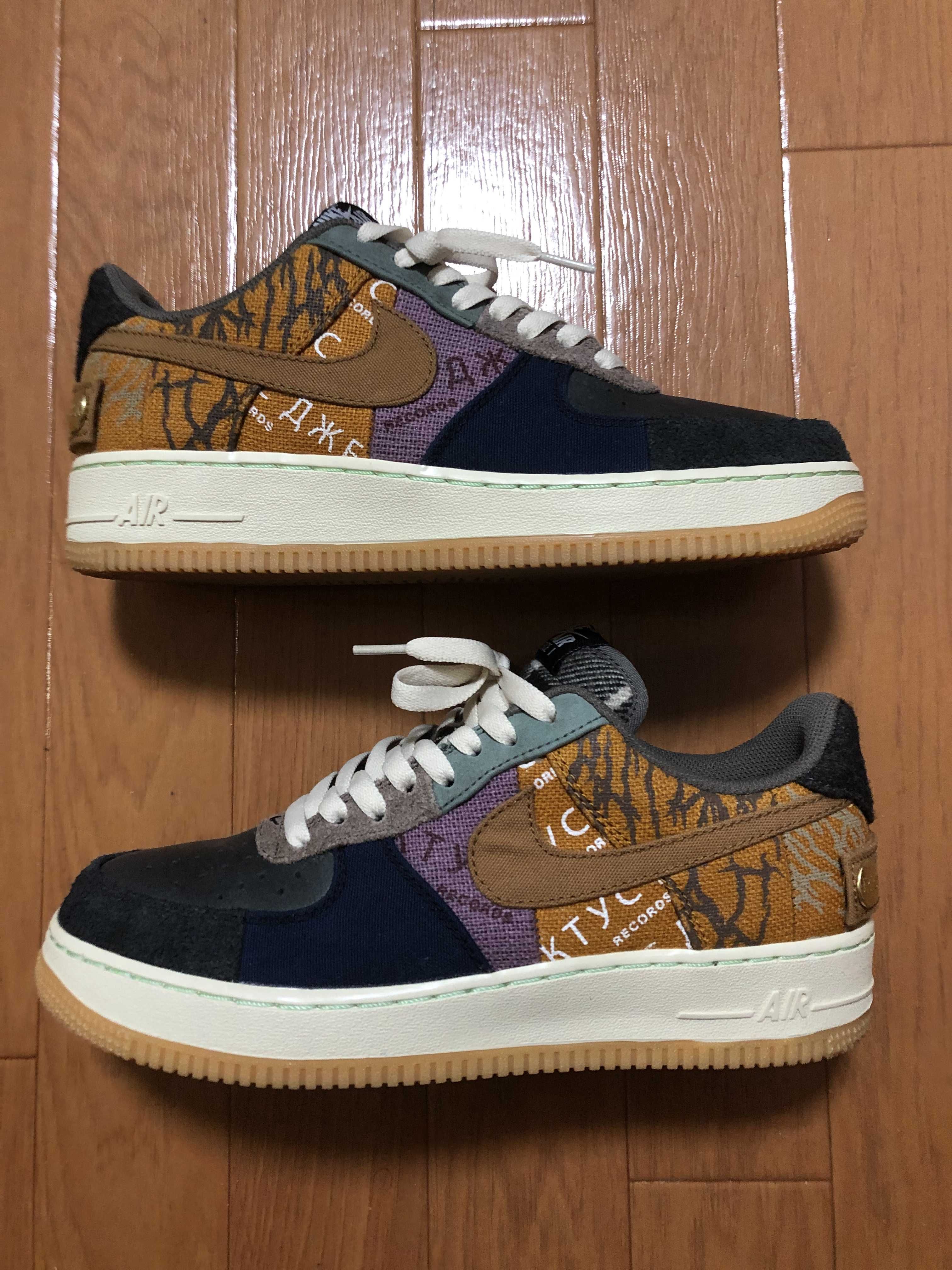 Travis Scott × Nike Air Force 1 Low Cactus Jack "Multi Color"