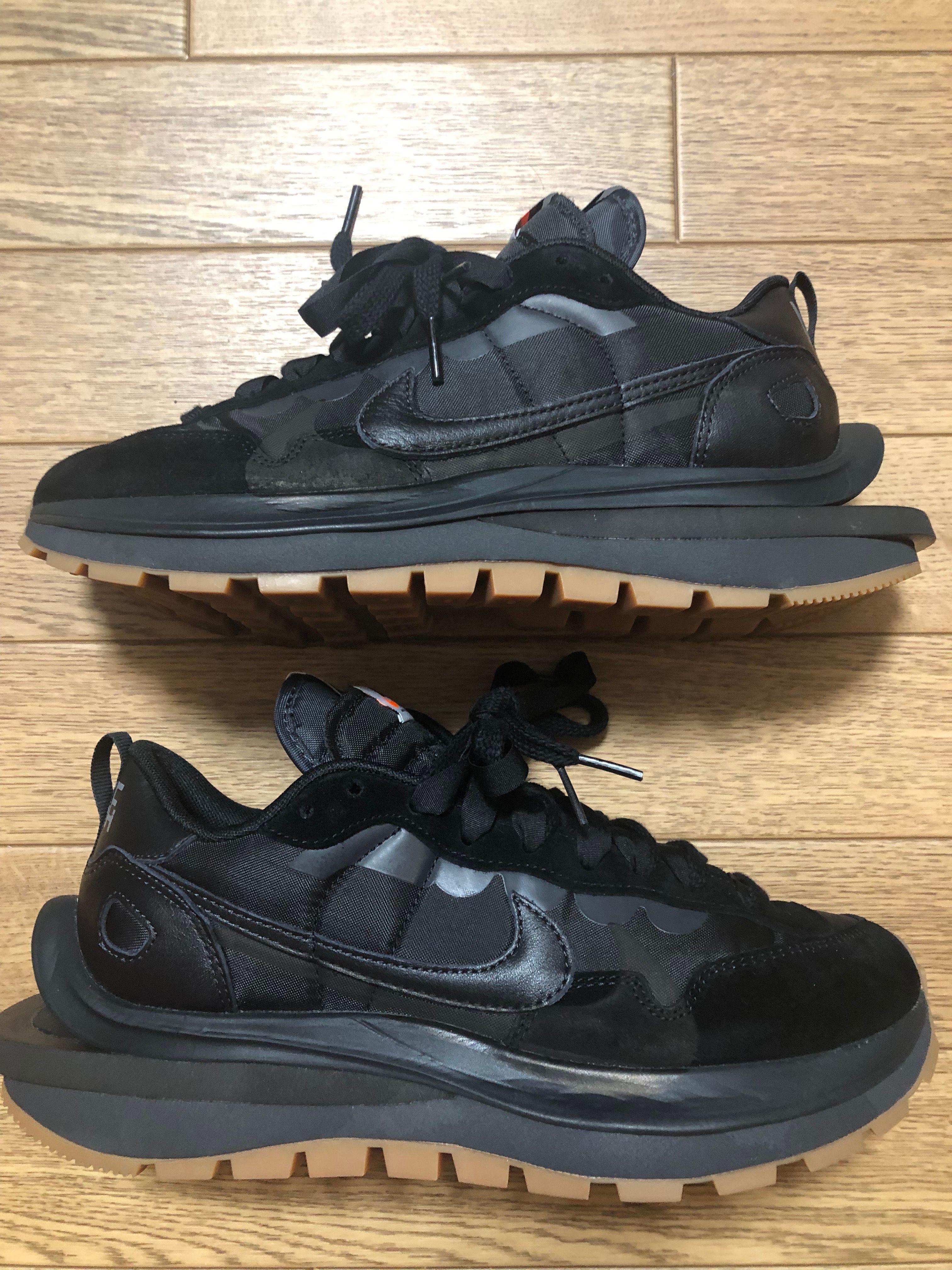 sacai × Nike VaporWaffle "Black Gum"