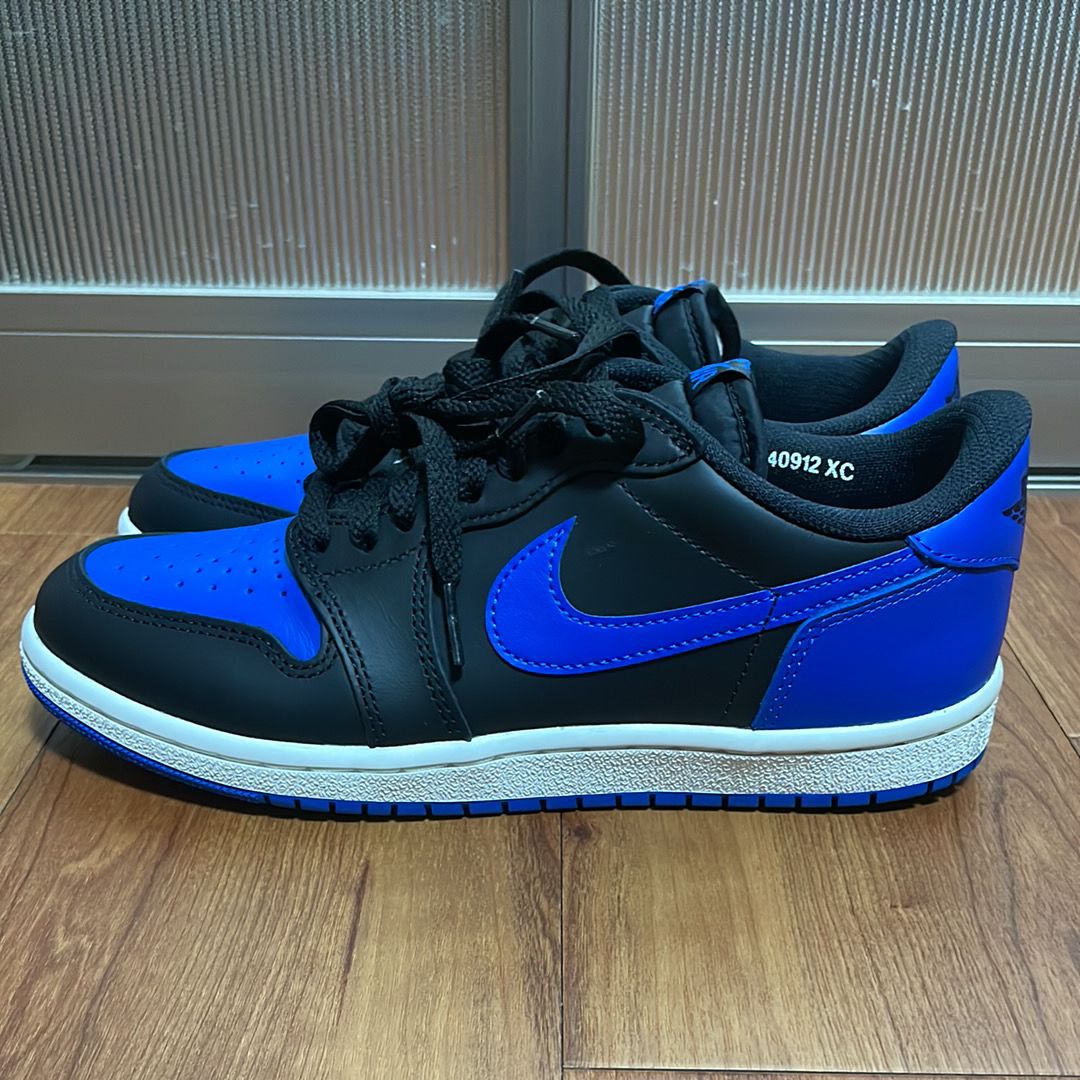 Nike Air Jordan 1 Low '85 "Black and Royal Blue"