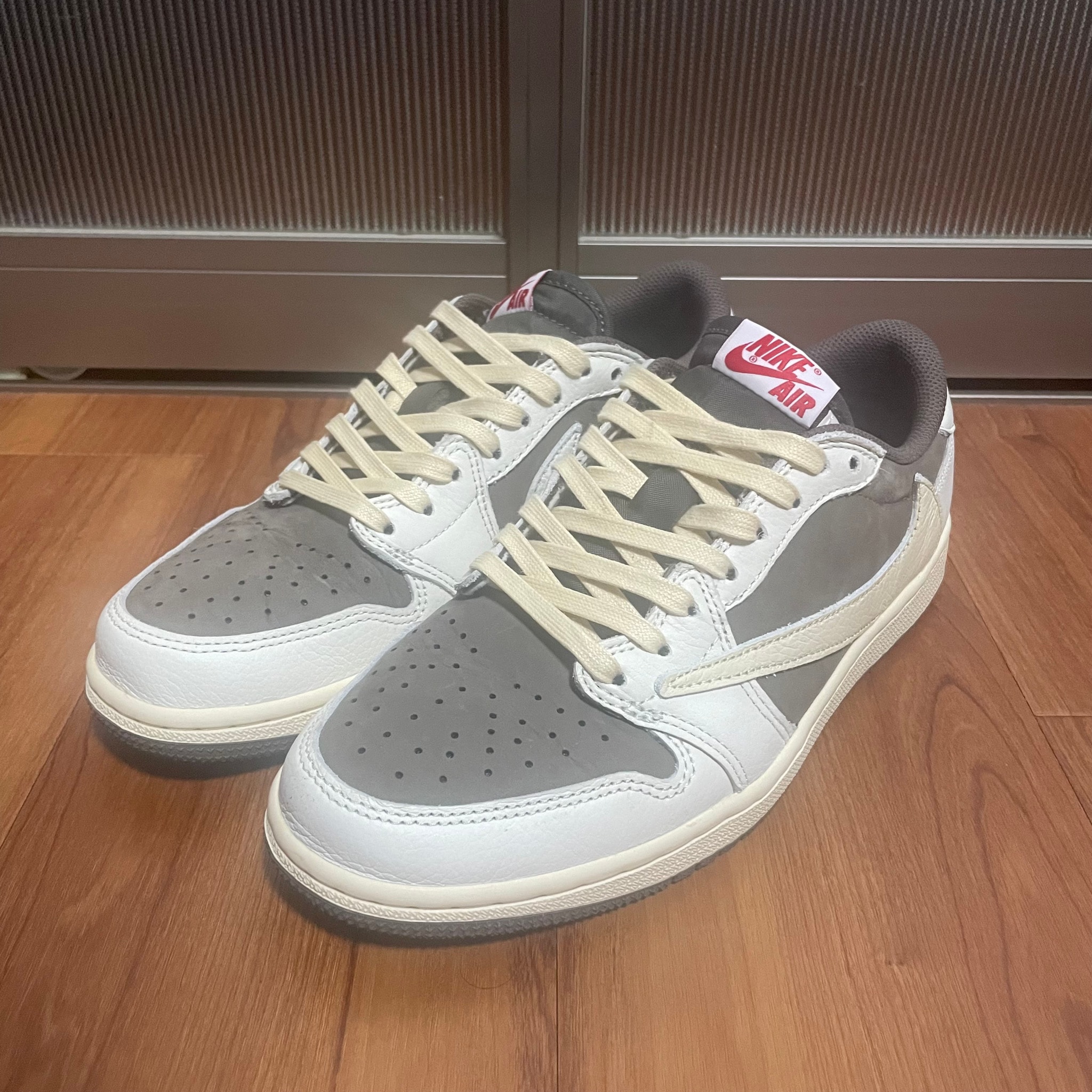 Travis Scott × Nike Air Jordan 1 Low OG SP "Reverse Mocha/Sail and Ridgerock"