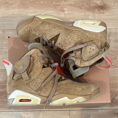 Travis Scott × Nike Air Jordan 6 "British Khaki"