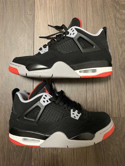 Nike GS Air Jordan 4 Retro "Bred" (2019)