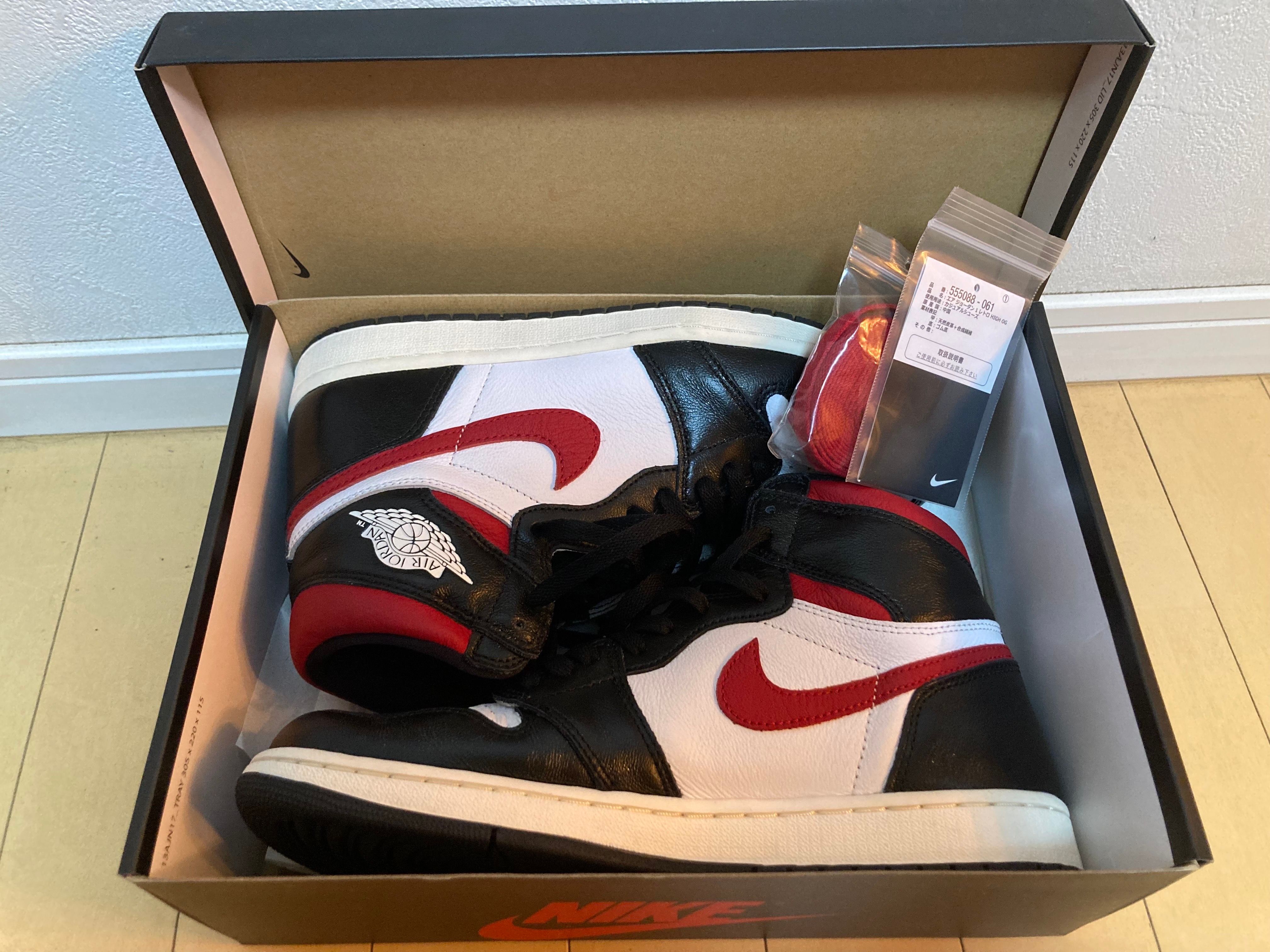 Nike Air Jordan 1 Retro High "Black/White/Sail/Gym Red"