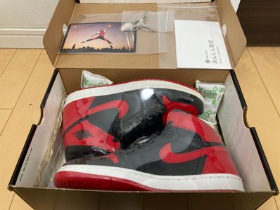 Nike Air Jordan 1 Retro High "Black Varsity Red/Bred"(2001)