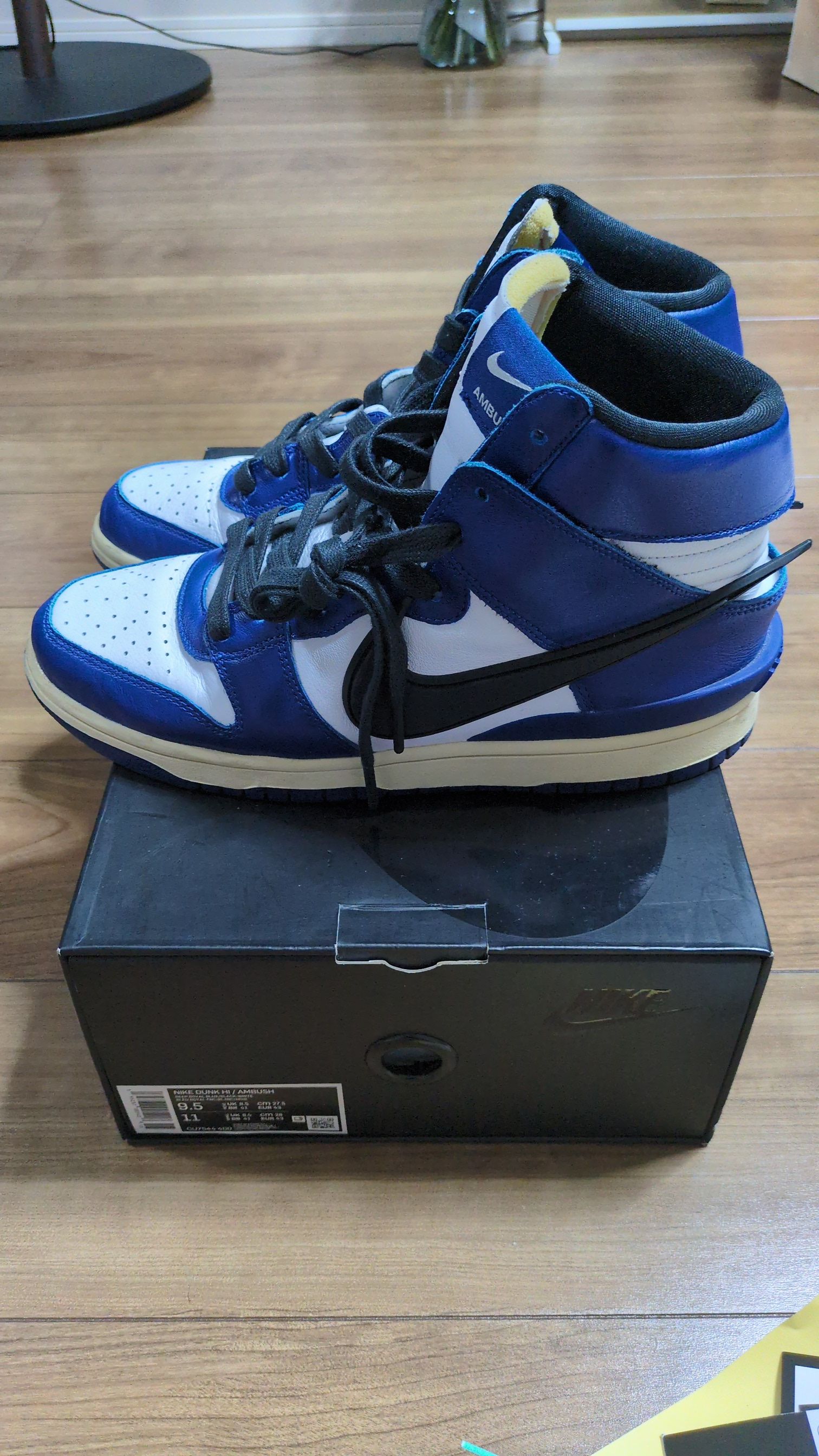 AMBUSH × NIKE DUNK HIGH "DEEP ROYAL"