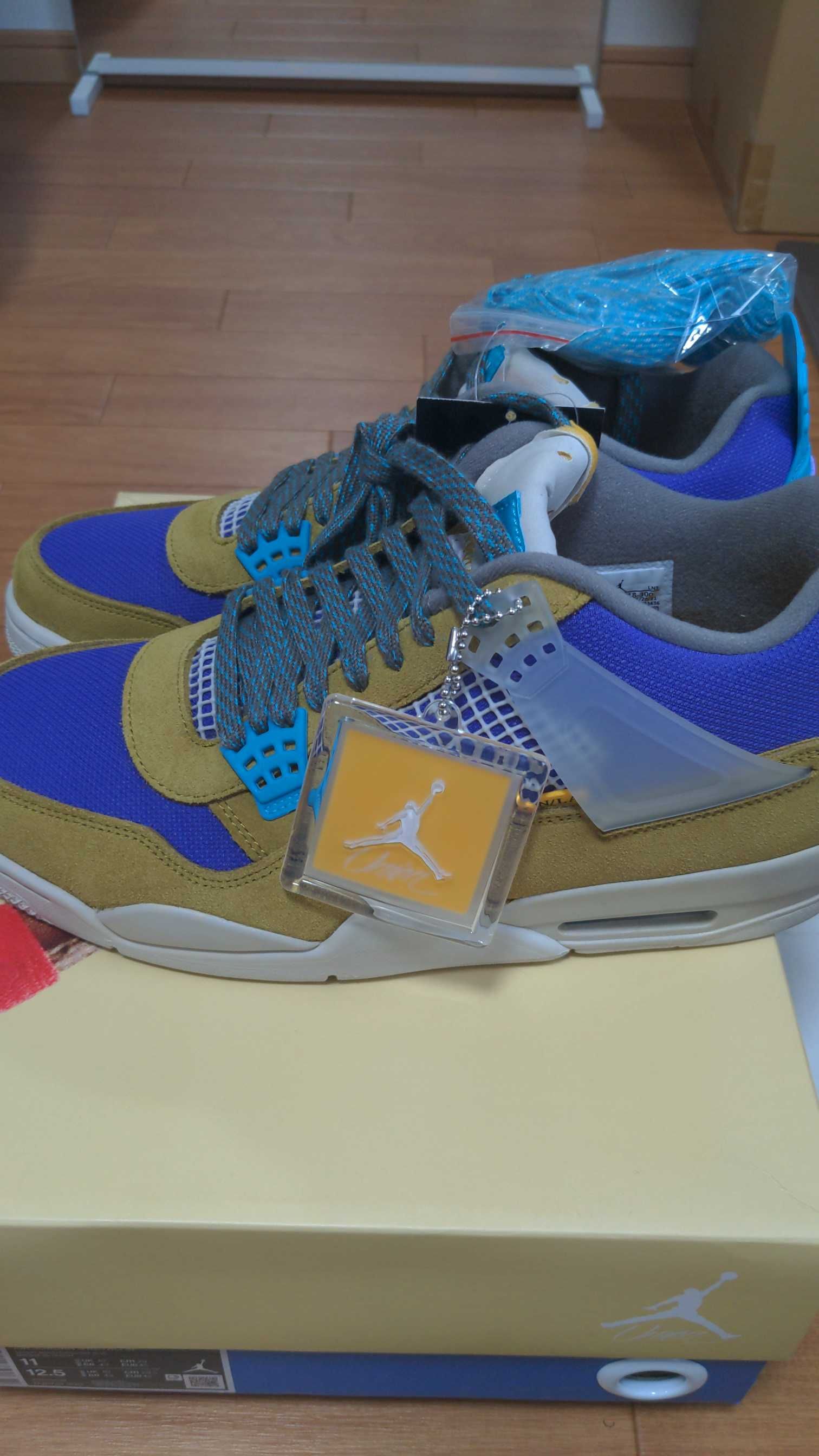 Union × Nike Air Jordan 4 SP "Desert Moss"