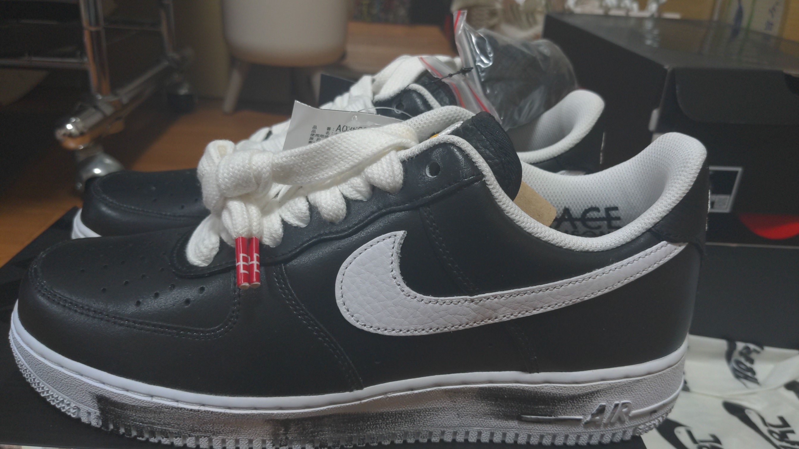 PEACEMINUSONE × Nike Air Force 1 Low Para Noise "Black" / G-DRAGON