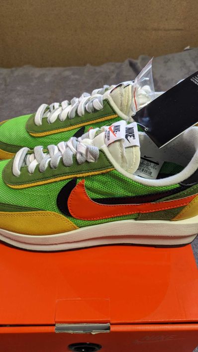 sacai × Nike LDV Waffle "Green"