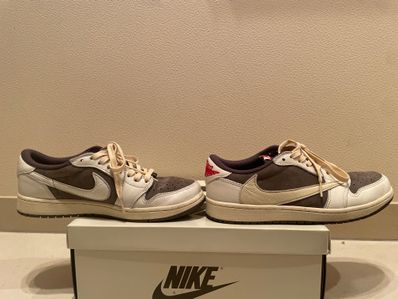 Travis Scott × Nike Air Jordan 1 Low OG SP "Reverse Mocha/Sail and Ridgerock"