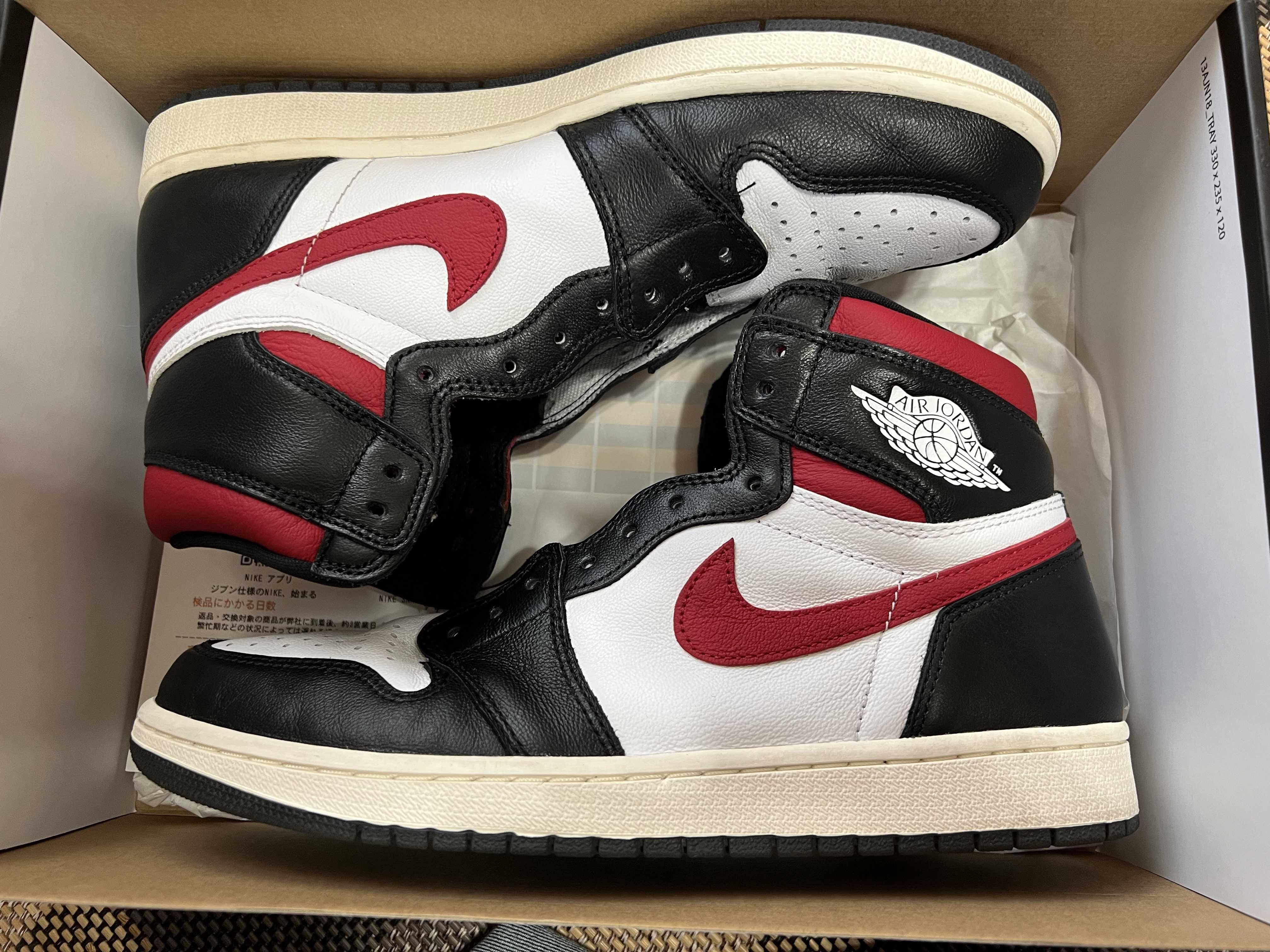 Nike Air Jordan 1 Retro High "Black/White/Sail/Gym Red"