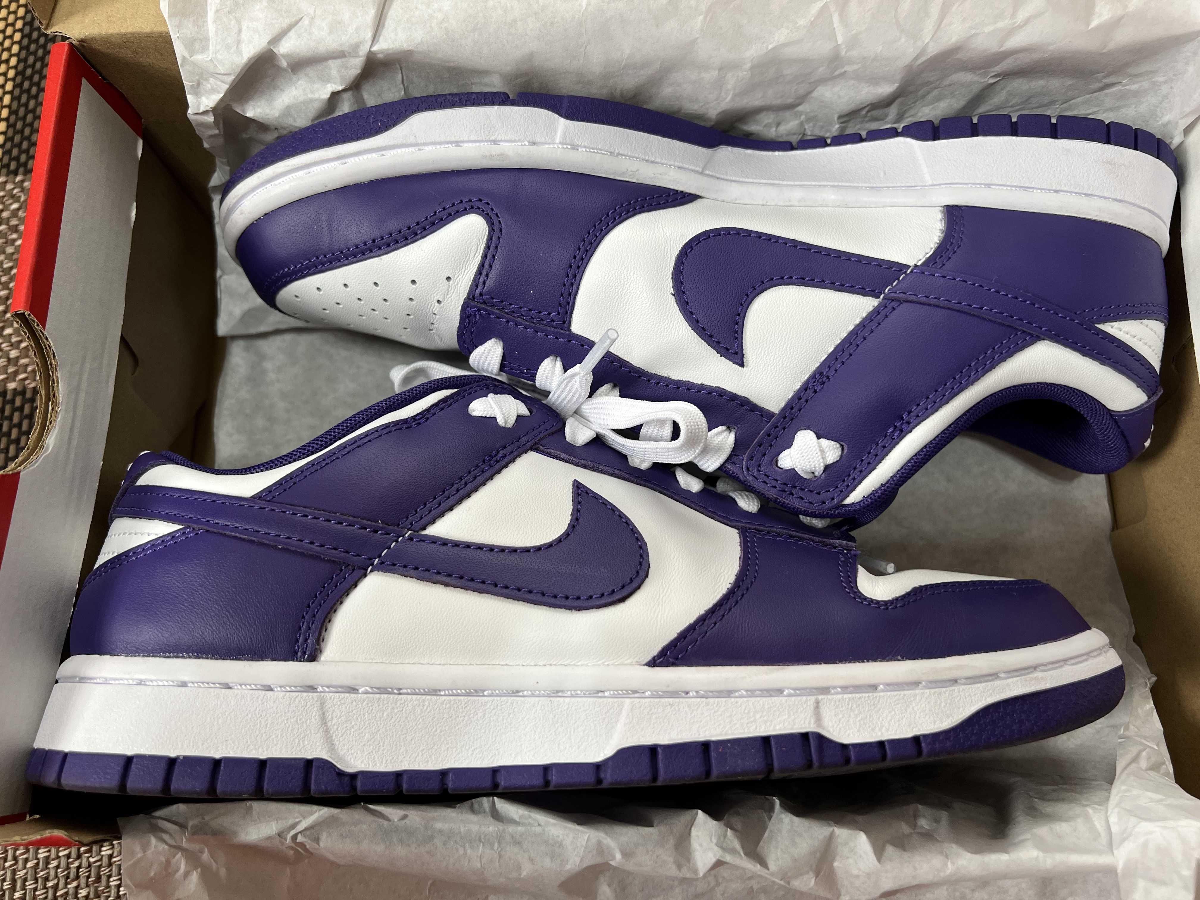 Nike Dunk Low Retro "Championship Court Purple"