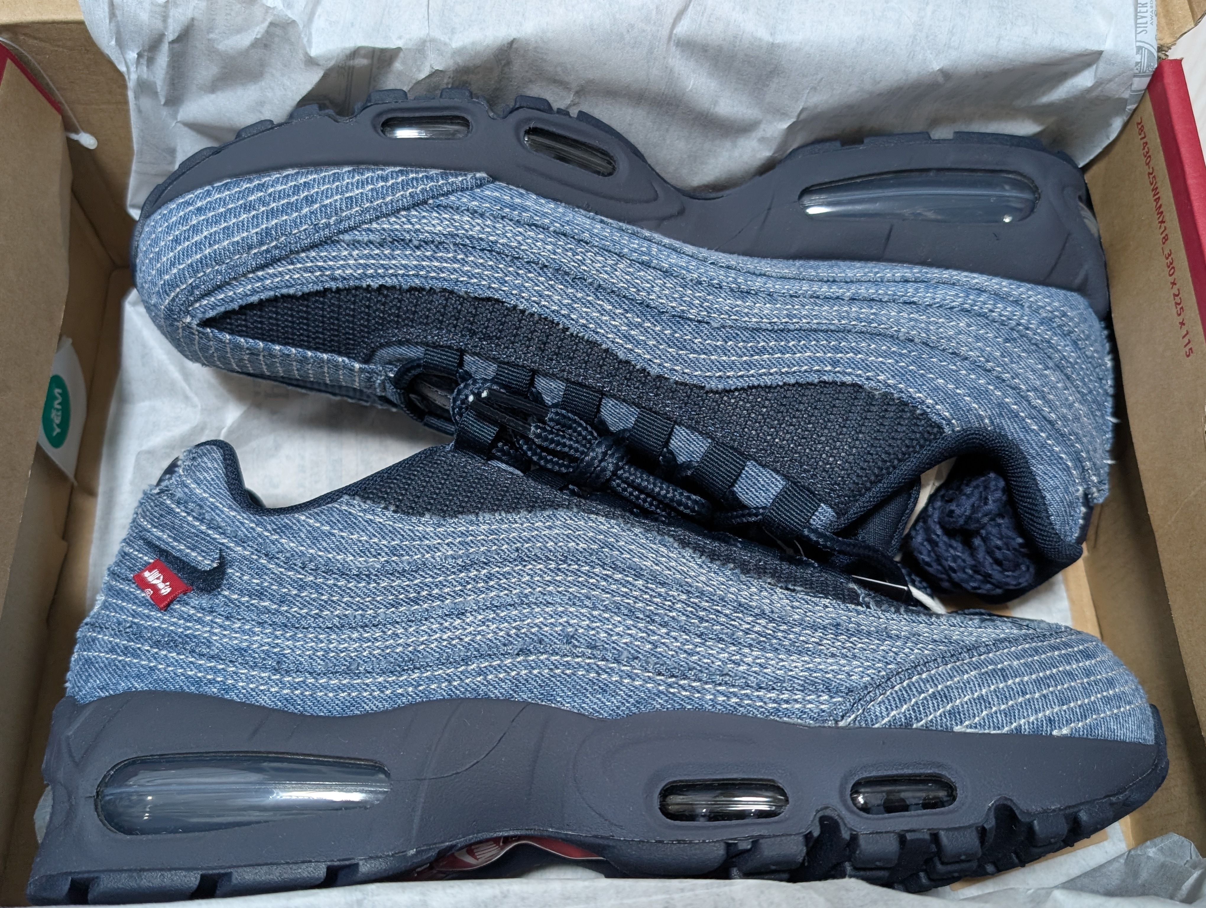 Levi's × Nike Air Max 95 OG "Denim Blue"
