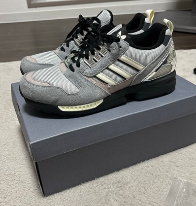 Mita Sneakers x Offspring x adidas ZX 8000 "White/Grey"