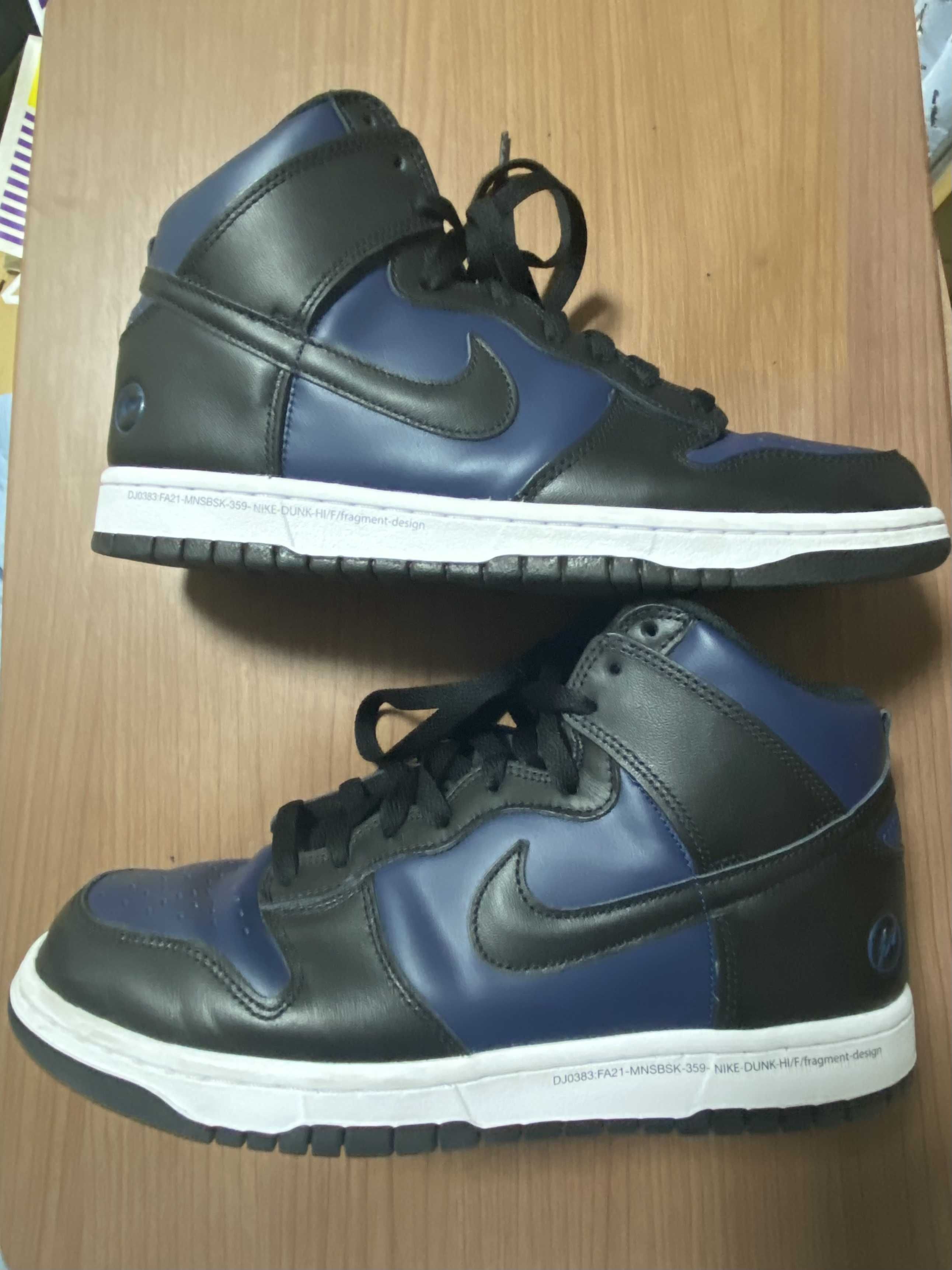 Fragment × Nike Dunk High "Tokyo"