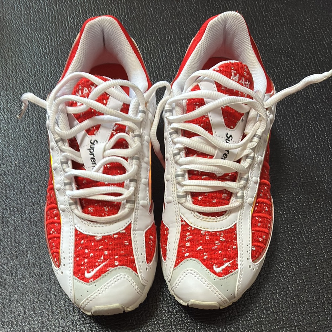 シュプリーム × ナイキ エアマックステイルウィンド4 "レッド"