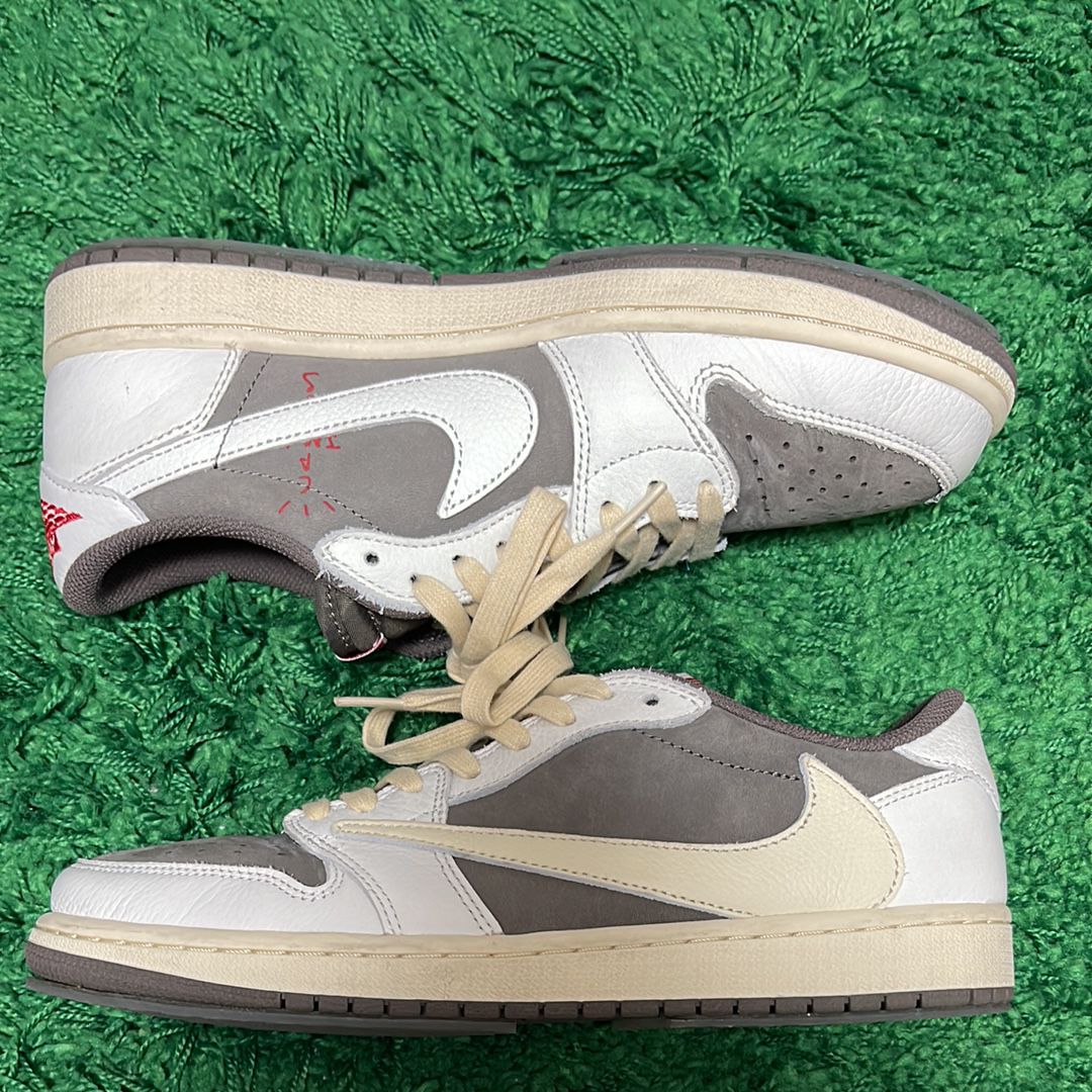 Travis Scott × Nike Air Jordan 1 Low OG SP "Reverse Mocha/Sail and Ridgerock"